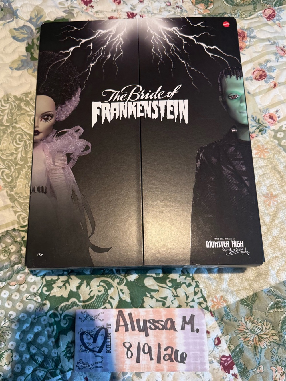 NIB Monster High Skullector 2 Pack Bride of Frankenstein Dolls (2022)